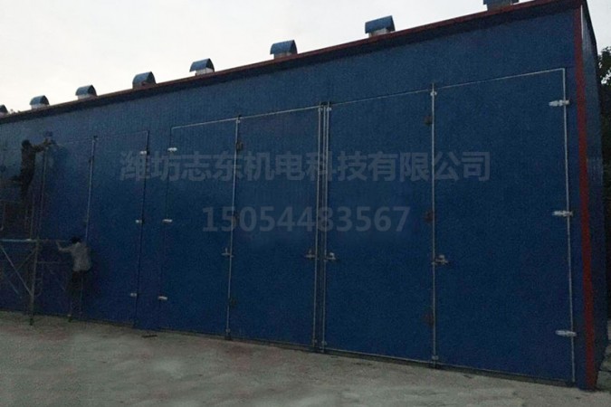 燃煤（柴）大型組合式木材烘干設備